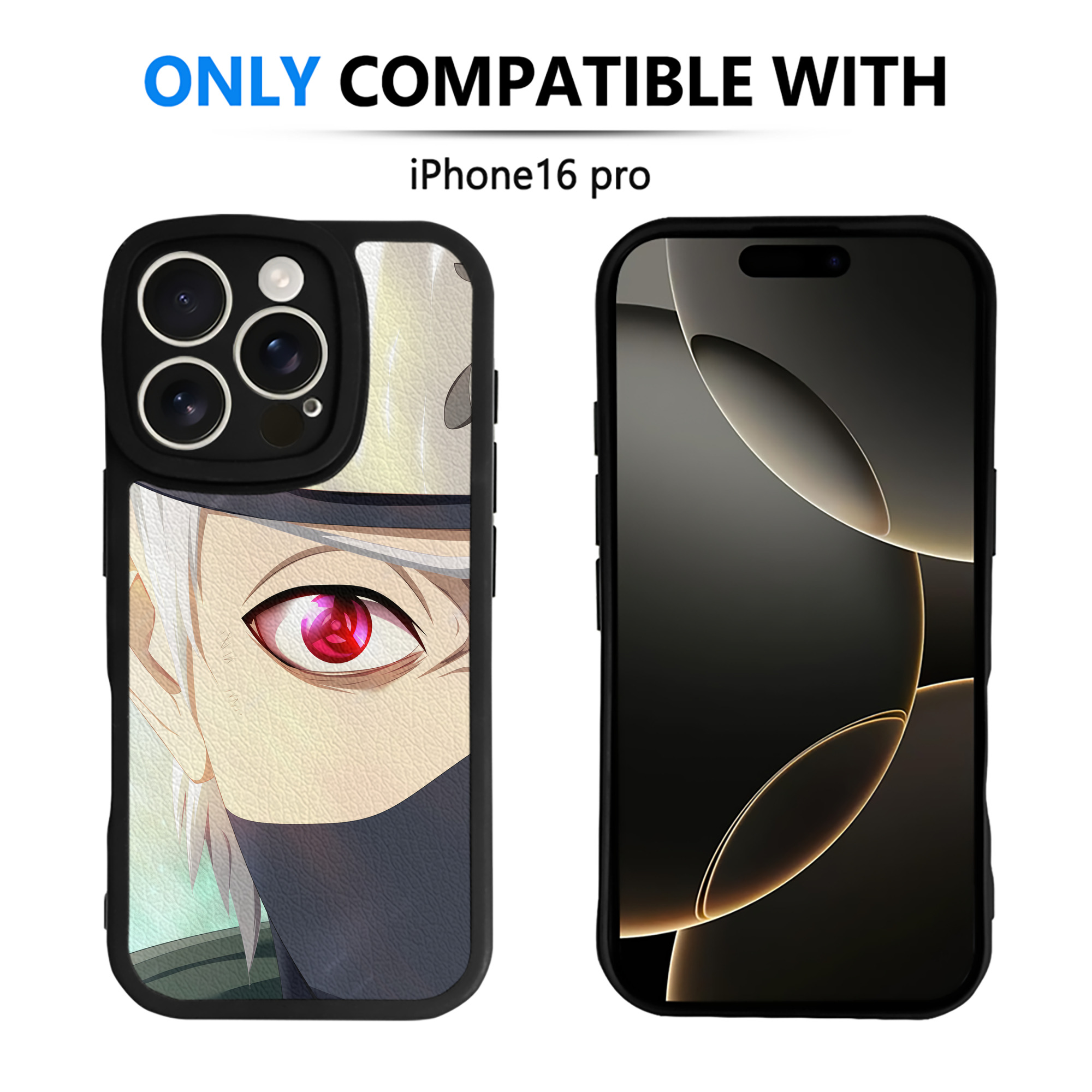 （画像用） NARUTO -ナルト- NARUTO -ナルト- 疾風伝 【iPhone 16シリーズ対応】シリコンスマホケース（レザー調） 材質：シリコン